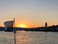 Sunset sailing